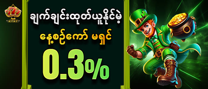 နေ့စဉ်ကော်မရှင် 0.3 %
